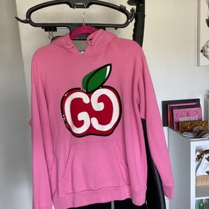 Pink Gucci hoodie